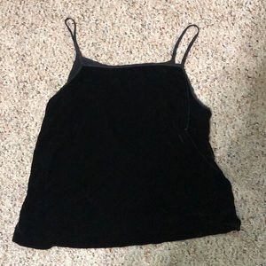 Vintage velvet tank top